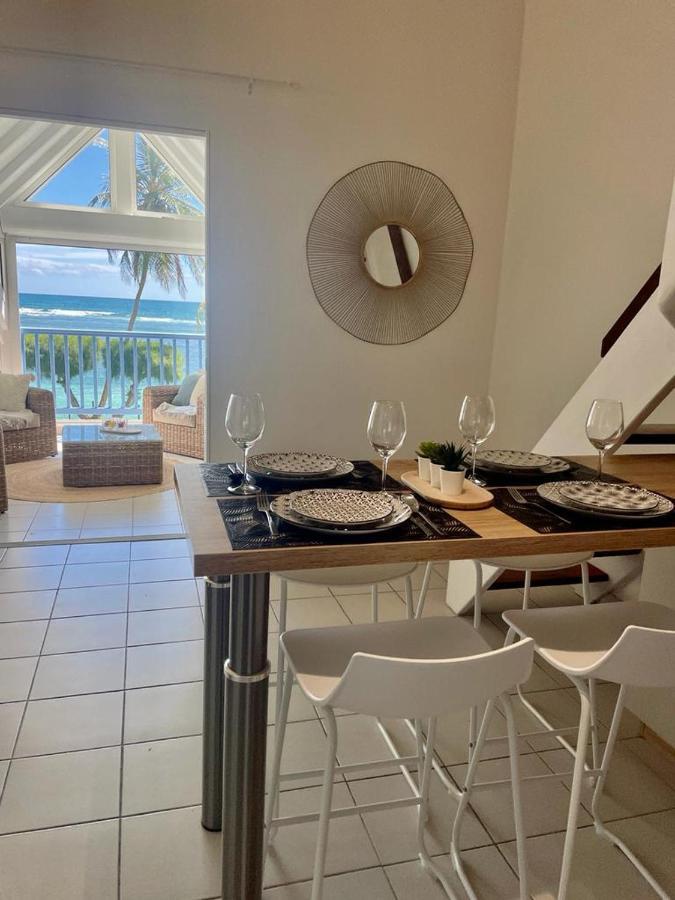 Ti Macloa - Appartement Les Pieds Dans L'Eau Sainte-Anne  Kültér fotó